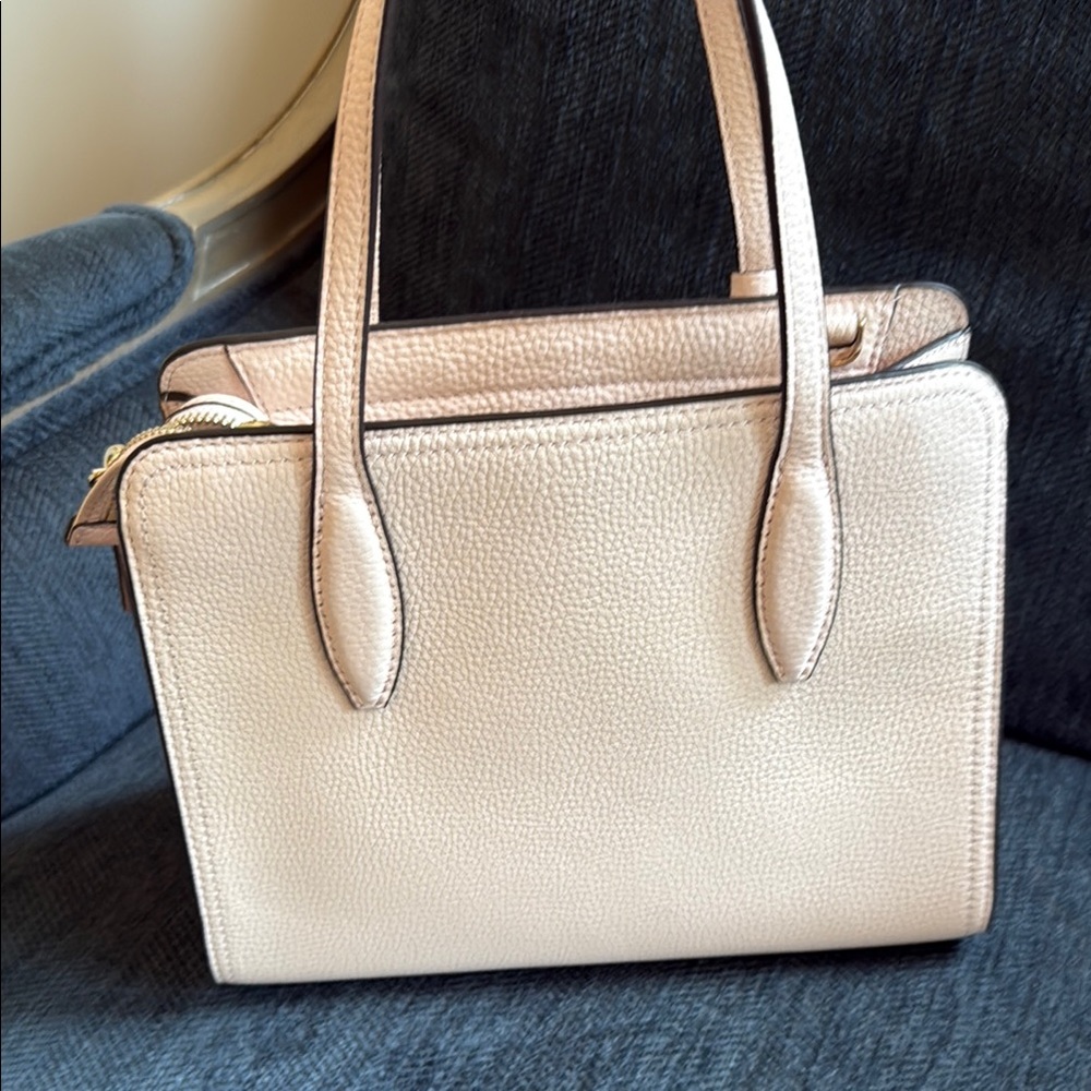 Kate Spade Tan Satchel with Tassels - Picture 6 of 8
